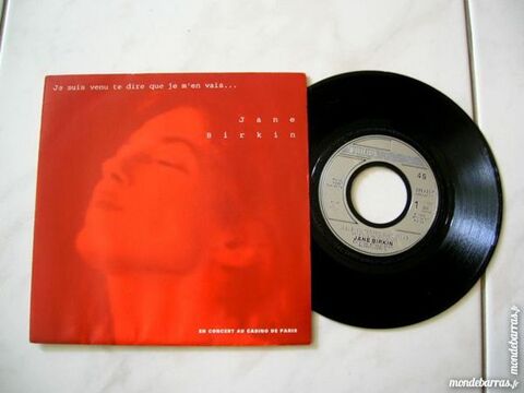 45 TOURS JANE BIRKIN Je suis venu te dire que? 11 Nantes (44)