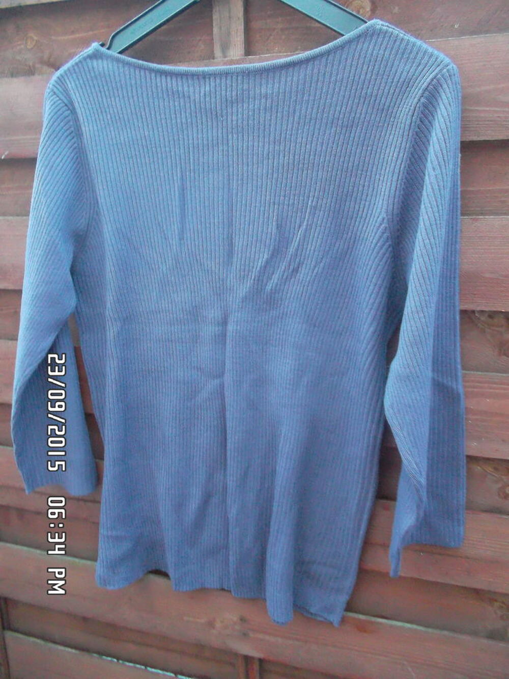 PULL VIOLET T.XXL*JUSTE 2E*KIKI60230 Vêtements