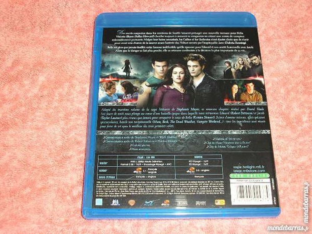 blu-ray twilight n&deg;3 DVD et blu-ray