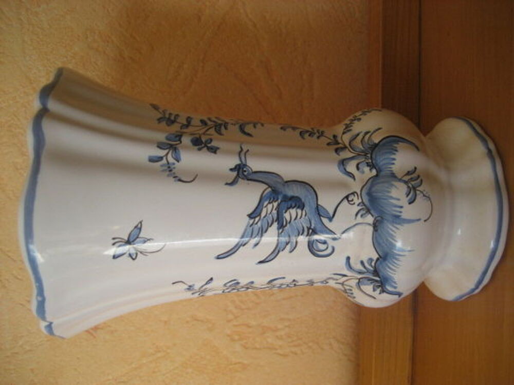VASE MOUSTIERS Forme &agrave; pans Décoration