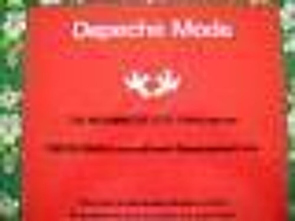 MAXI 45 TOURS DEPECHE MODE The meaning of love CD et vinyles