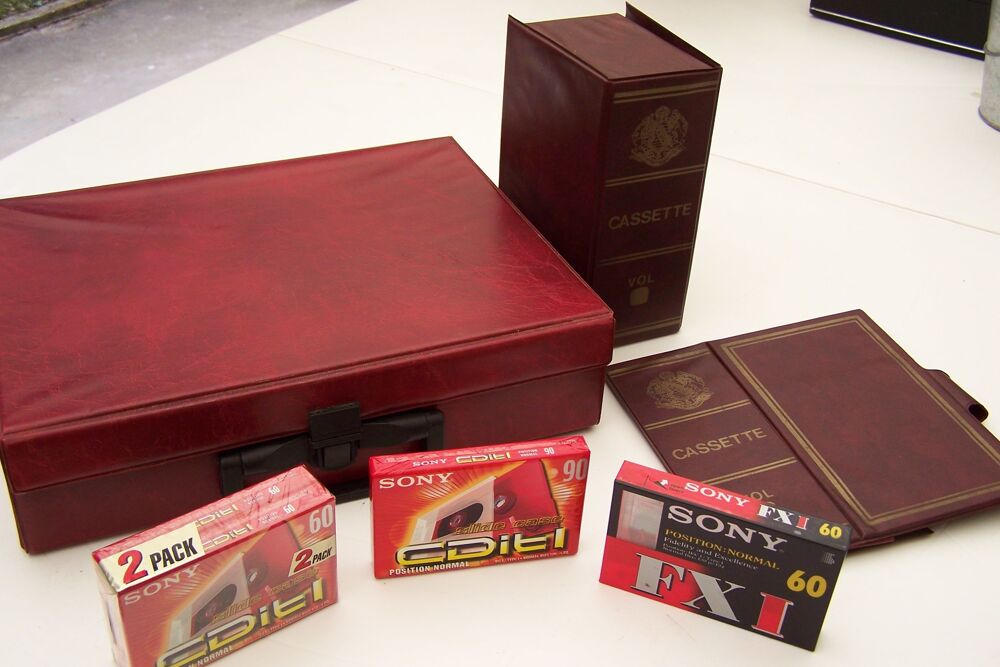 CLASSEUR ET CASSETTES AUDIO Audio et hifi