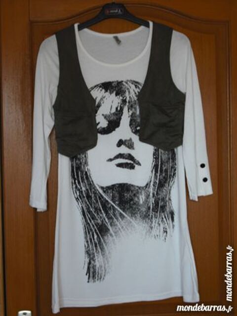 Tee-shirt long avec bolro 5 Cramont (80)