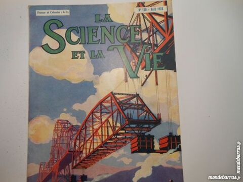 science et vie N°130 d'avril 1928 5 Grézieu-la-Varenne (69)