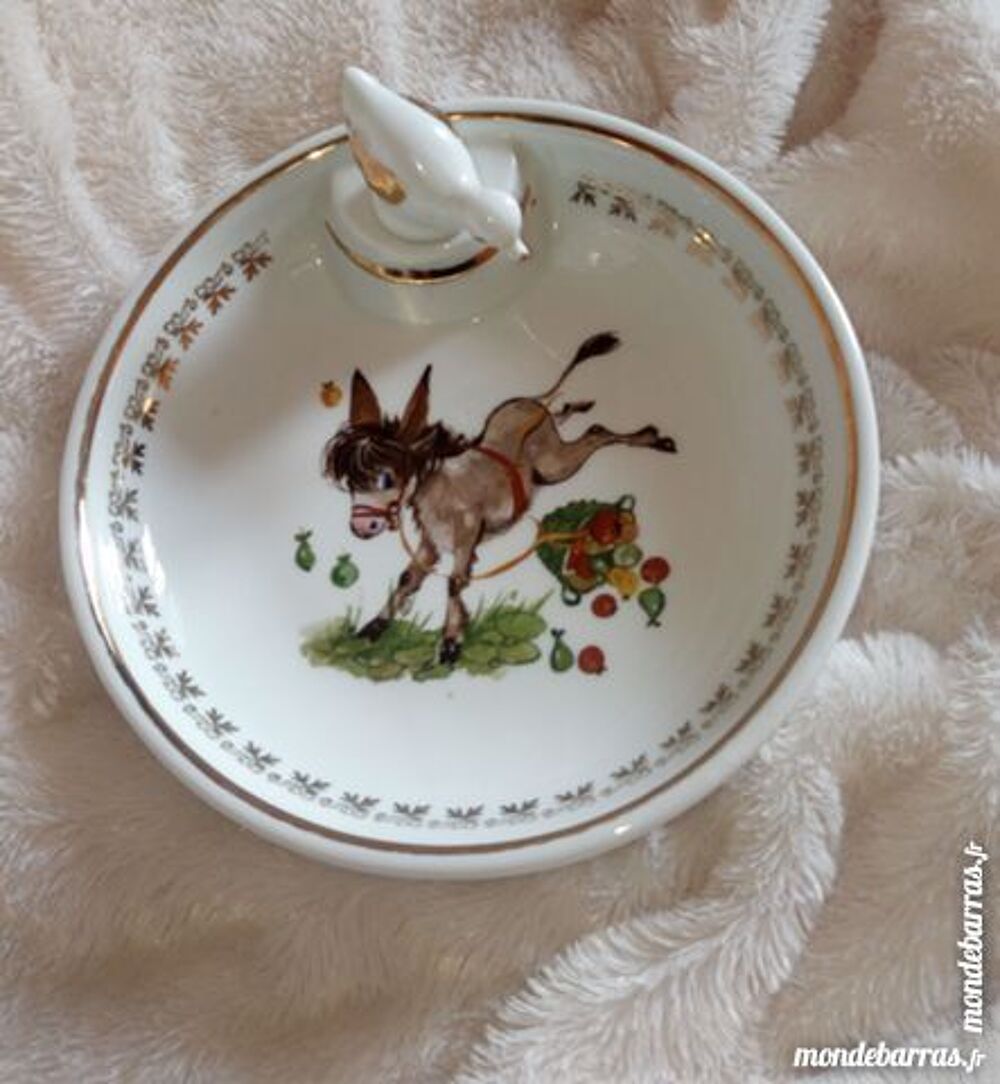 ASSIETE BEBE RETRO EN PORCELAINE Puériculture