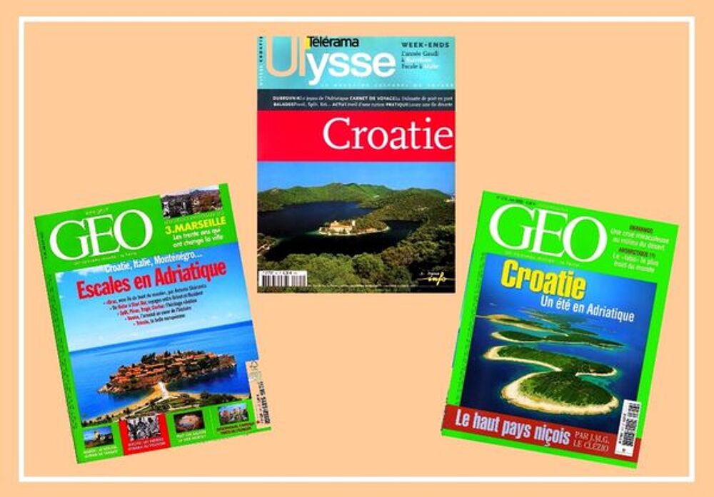 LA CROATIE - GEO / prixportcompris Livres et BD