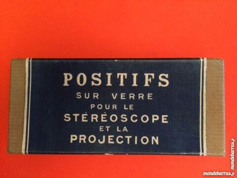 Plaques verre st�r�oscopique 29 Nice (06)