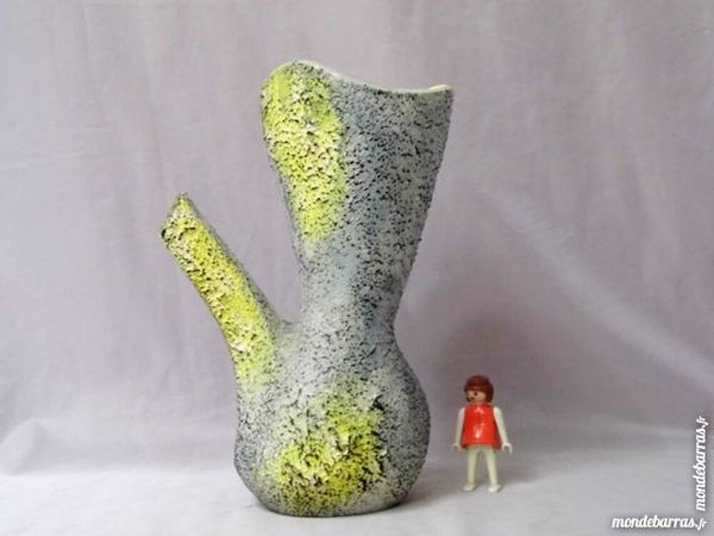 Vase c&eacute;ramique faience germanique ann&eacute;es 50 retro Décoration