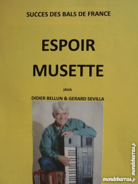 Accordon: ESPOIR MUSETTE cration Grard SEVILLA 1 Clermont-Ferrand (63)