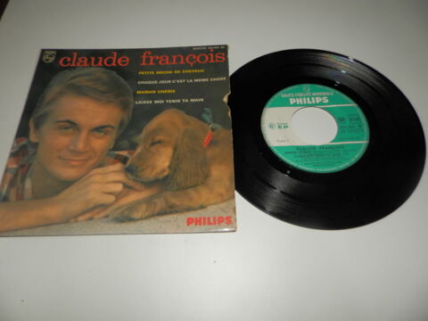 Claude Franois  -  Petite mche de cheveux + 3 titres 3 Paris 12 (75)
