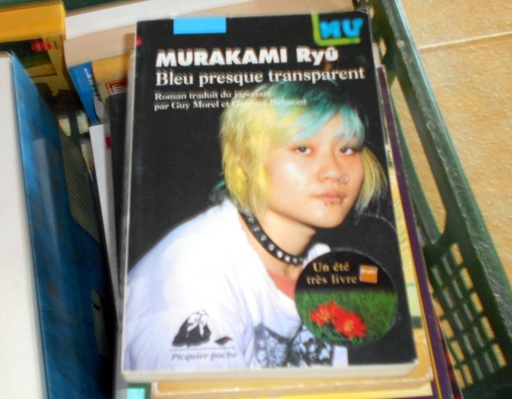 Murakami Ry&ucirc; Roman Bleu presque transparent Livres et BD