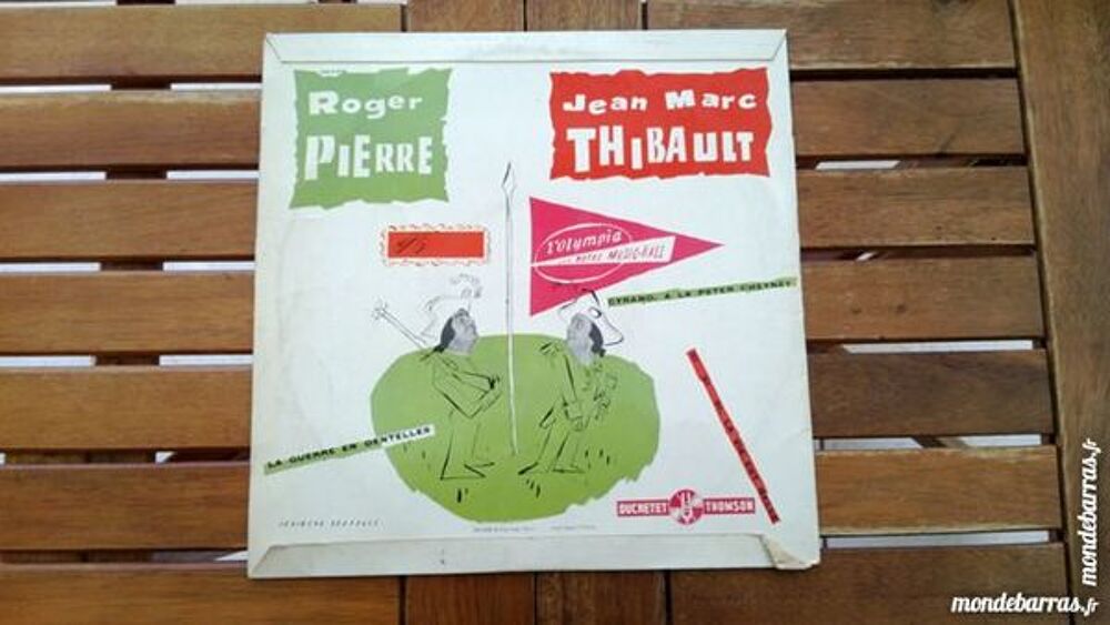 Disque vinyle 33 t 1/3 R Pierre et J M Thibault CD et vinyles