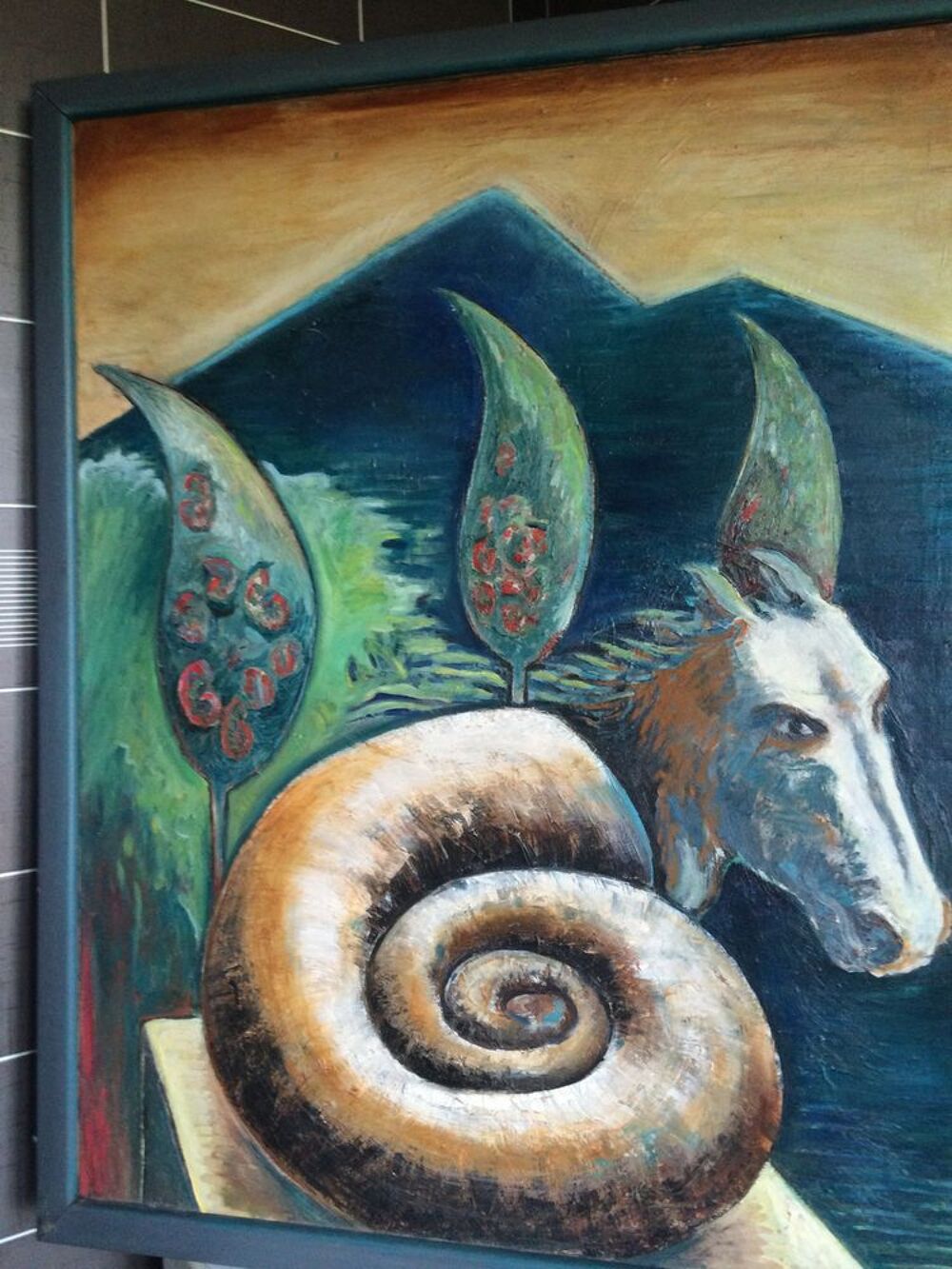 toile d'artiste Décoration