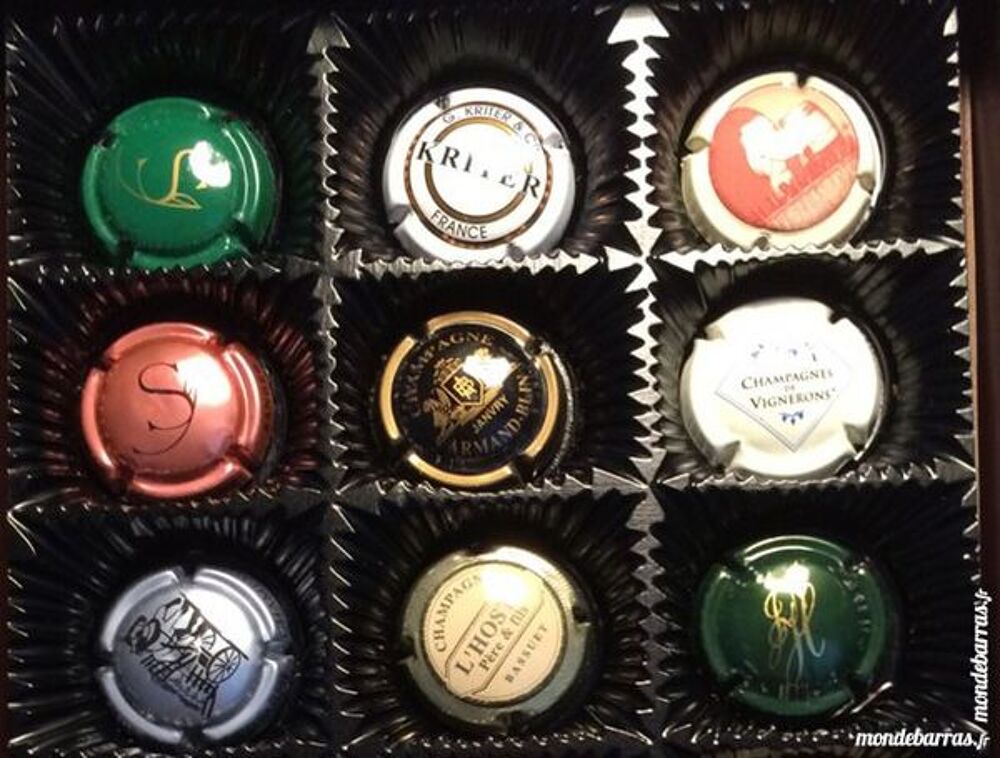 LOT de 18 CAPSULES de CHAMPAGNE 