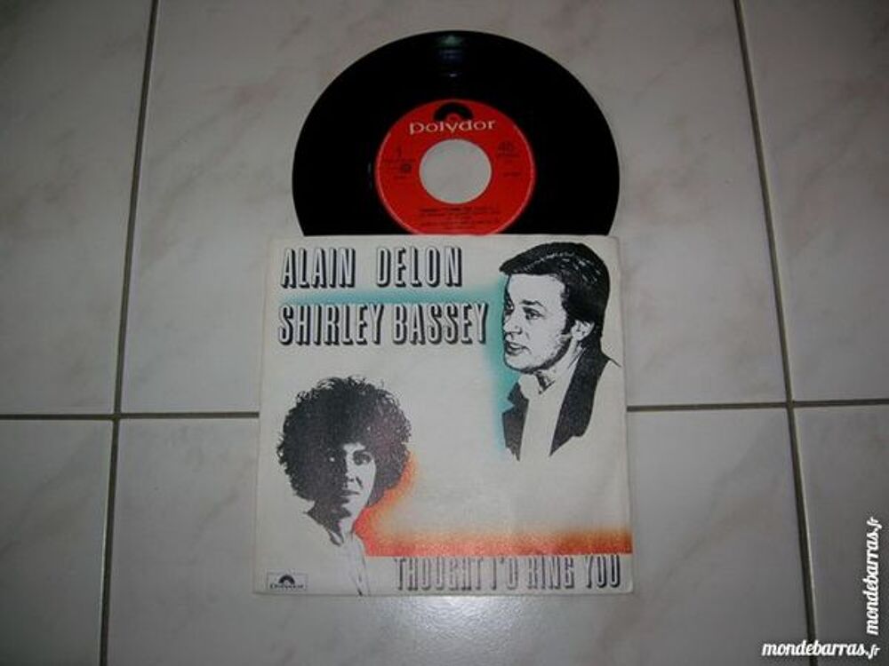 45 TOURS DELON/Shirley BASSEY Thought I'd ring you CD et vinyles