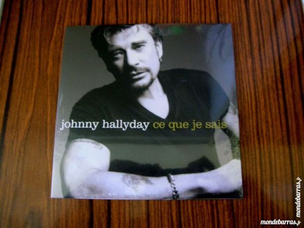 CD JOHNNY HALLYDAY Ce que je sais CD et vinyles
