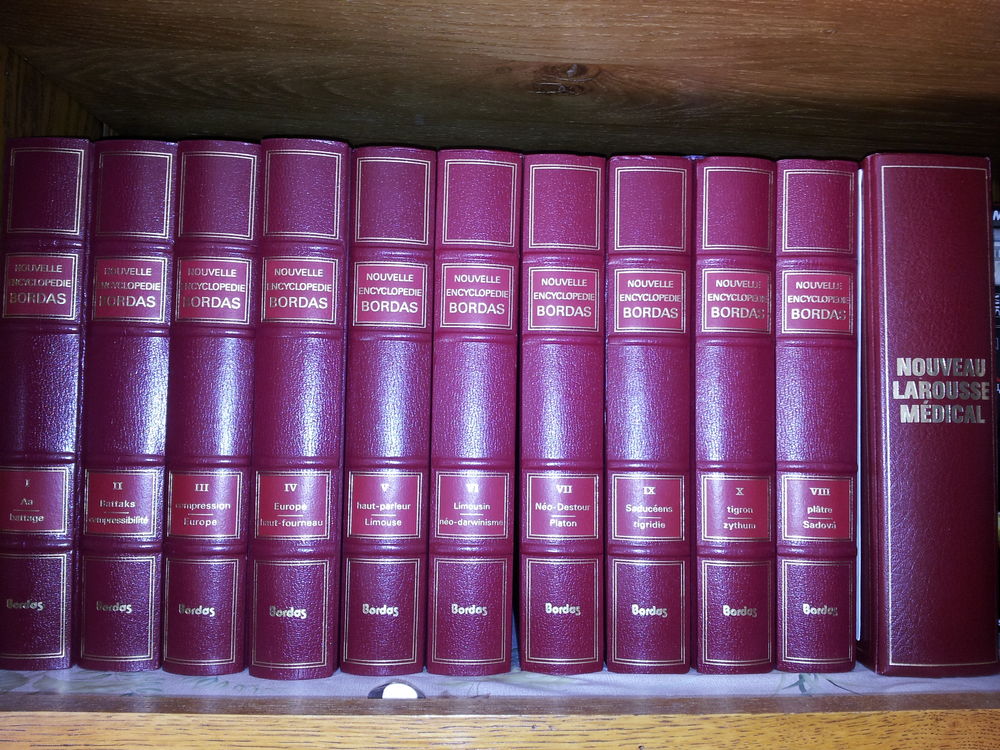 Encyclop&eacute;die Bordas Livres Livres et BD