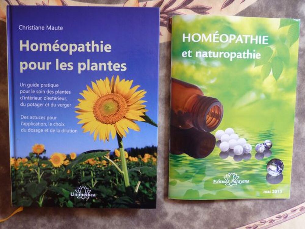 Livre hom&eacute;opathique pour plantes et l&eacute;gumes Jardin