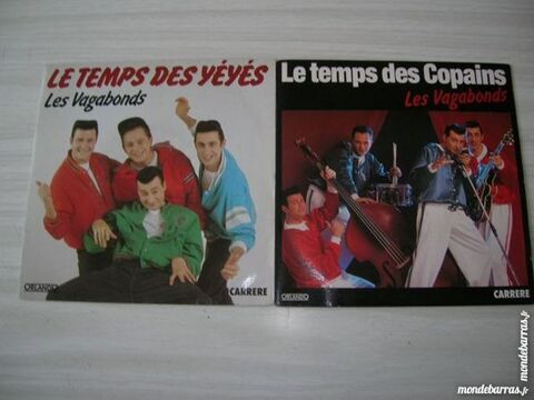 LOT de DEUX 45 TOURS LES VAGABONDS 10 Nantes (44)