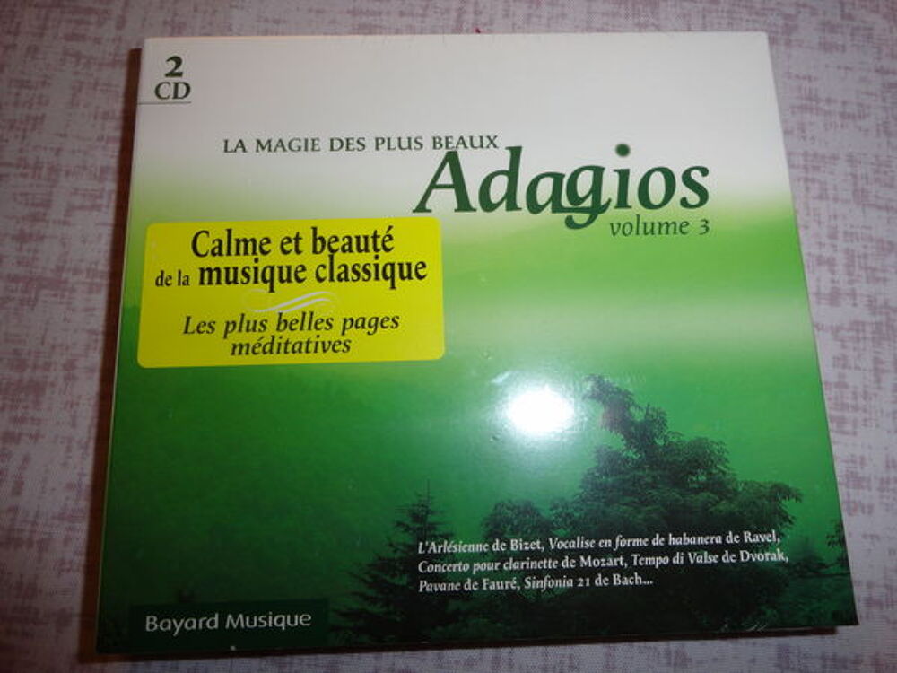 2 CD musique classique CD et vinyles