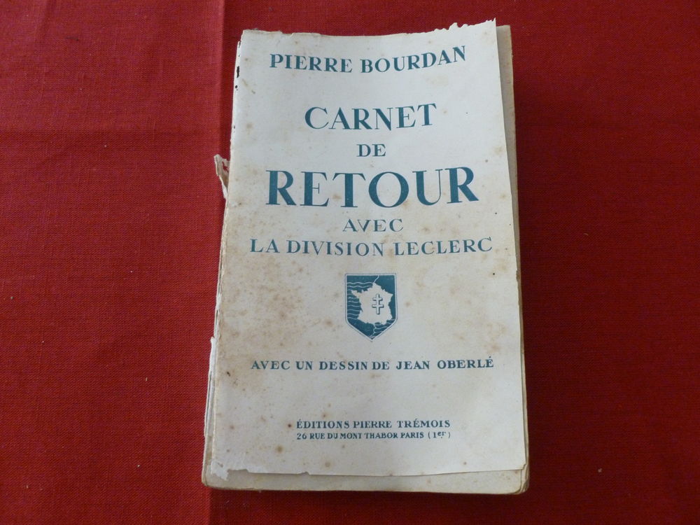 Carnet de retour avec la division Leclerc Livres et BD