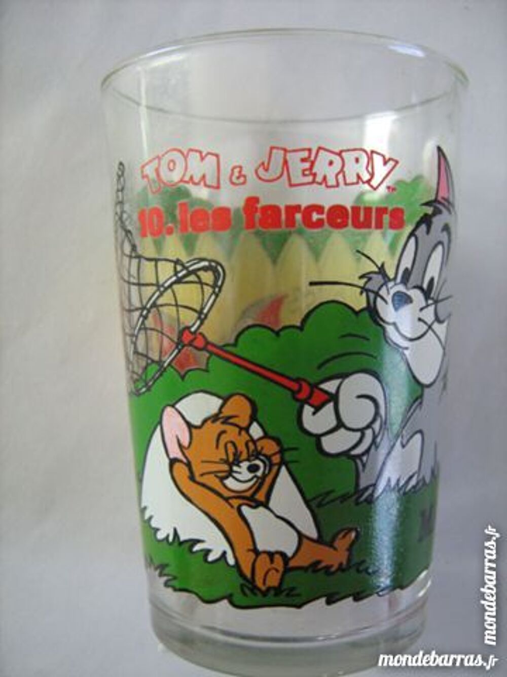 VERRE BD DESSIN ANIME TOM ET JERRY 10 variante 1 
