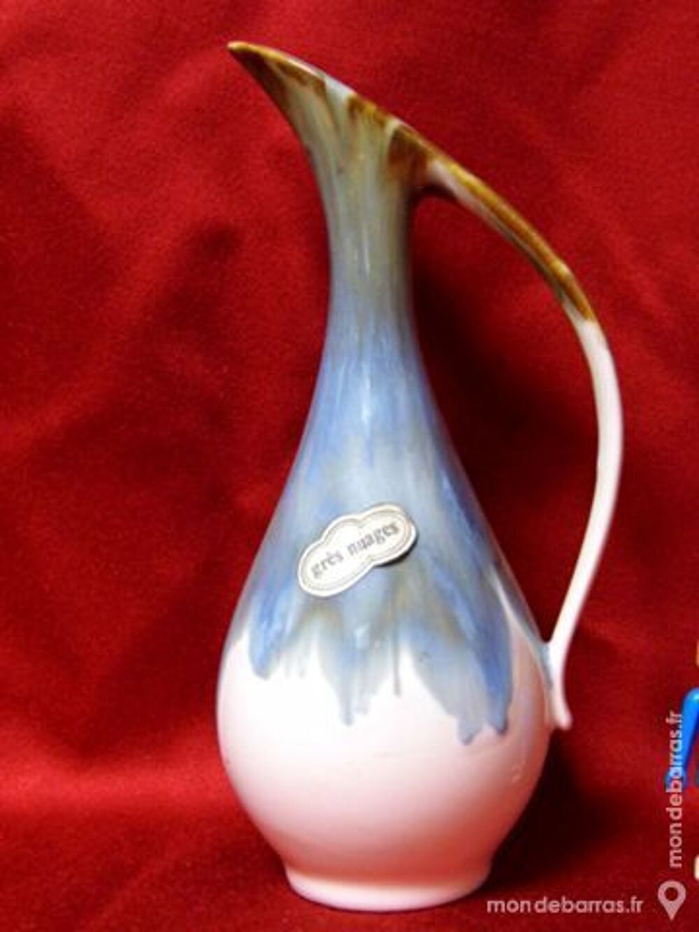 Carafe c&eacute;ramique gres nuage rhoda vintage Décoration