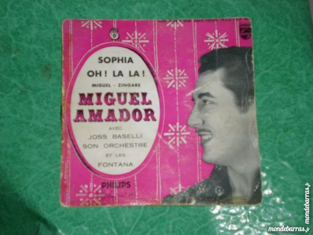 45 tours Miguel Amador &laquo; Oh! la la &raquo; CD et vinyles
