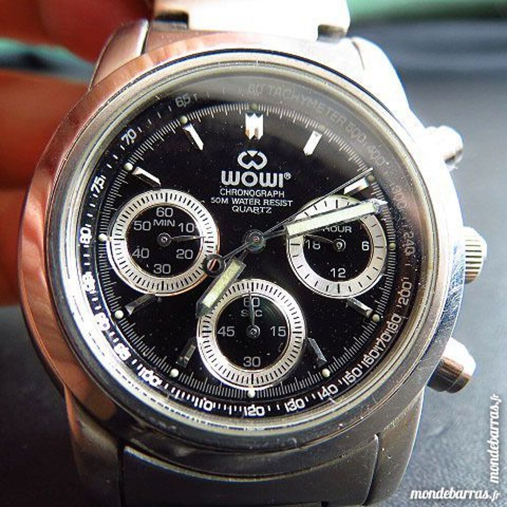WOWI CHRONO VD54B montre homme DIV0290 Bijoux et montres
