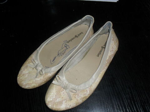 ballerine cuir pointure 36 bon etat mode 12 Cachan (94)