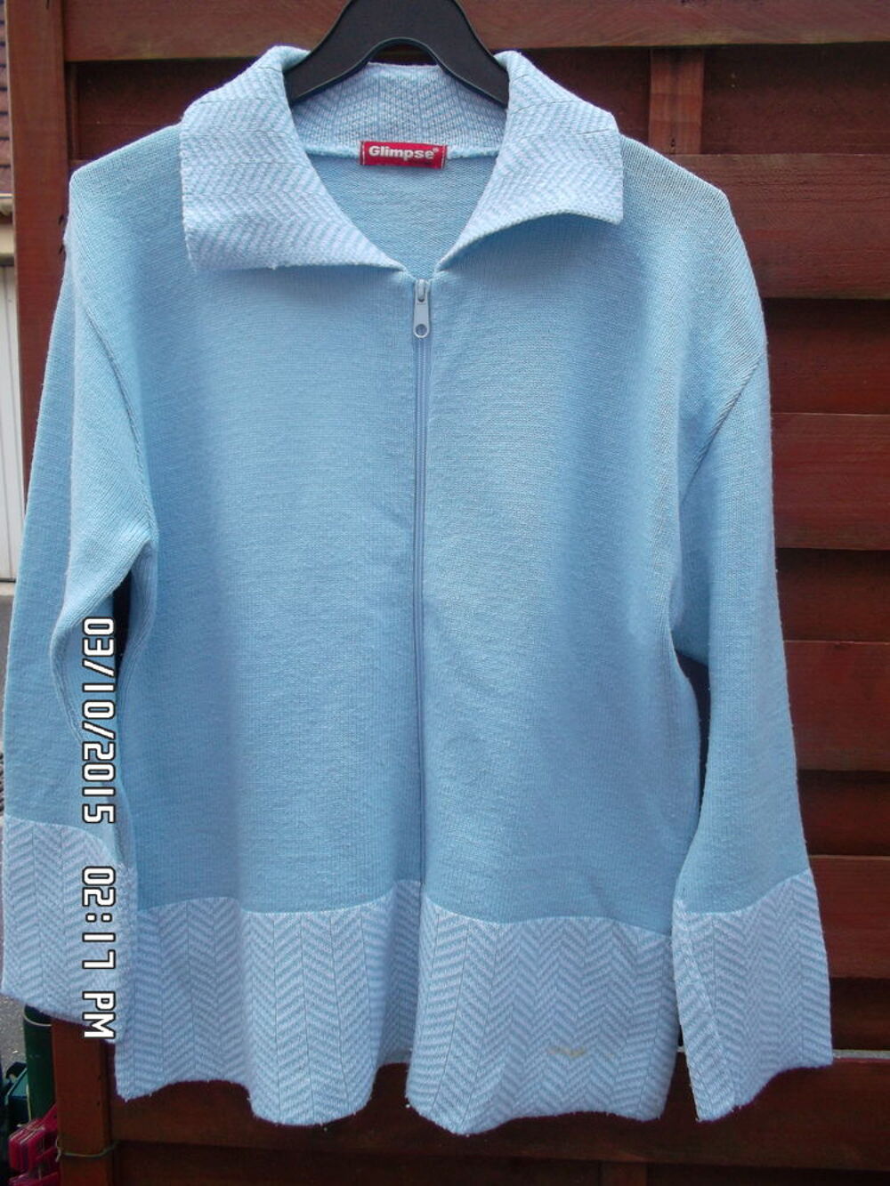 GILET BLEU*JUSTE 2E*KIKI60230 Vêtements