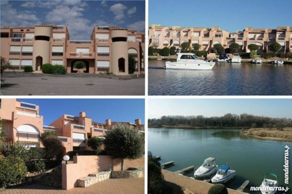   T2 au RdC dans Marina à 150m de la plage Languedoc-Roussillon, Saint-Cyprien (66750)