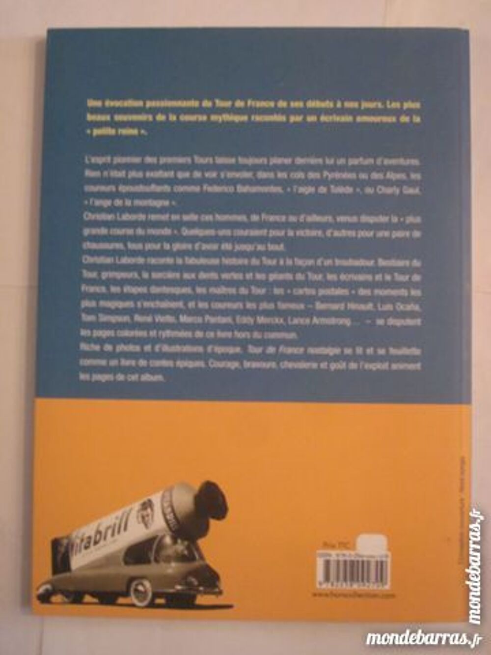 TOUR DE FRANCE - NOSTALGIE par CHRISTIAN LABORDE Livres et BD