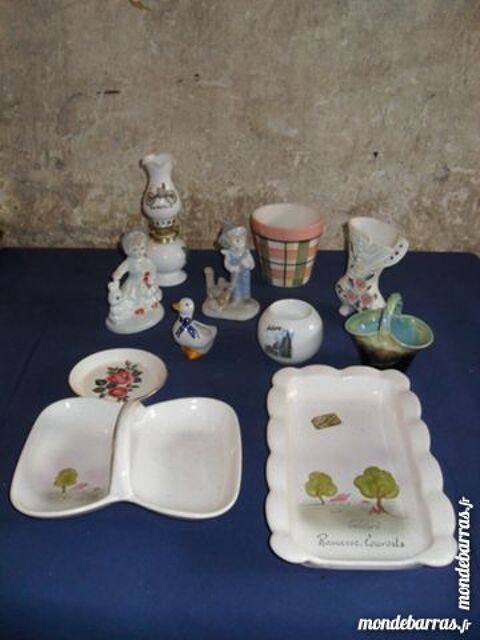 Lot d'objets dco + arts de la table 20 Pioussay (79)