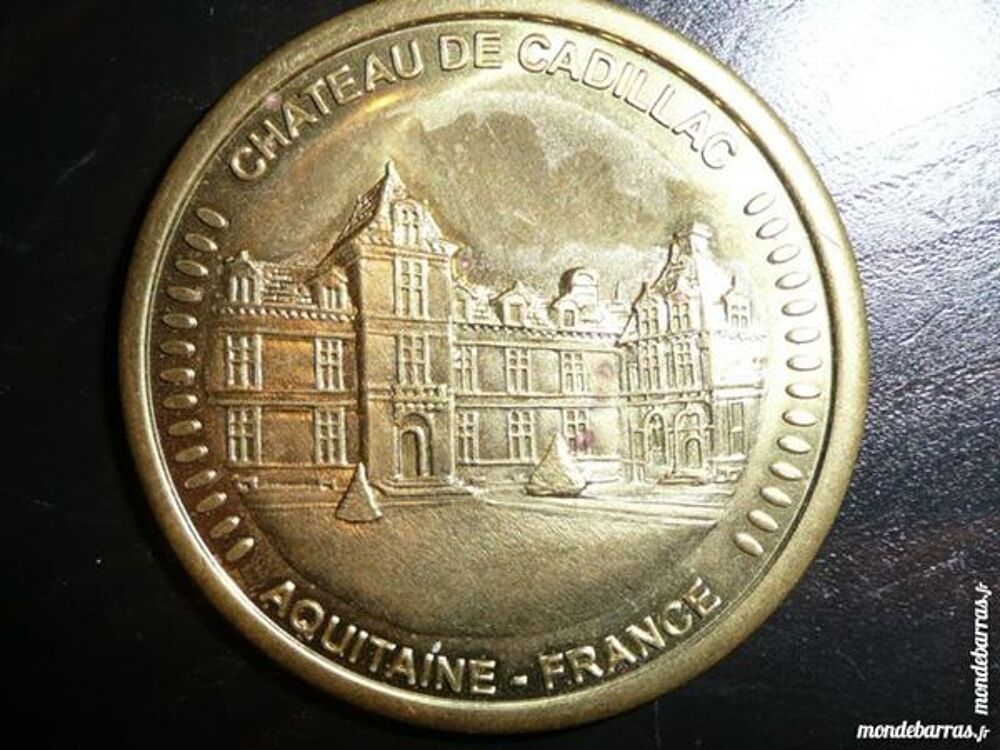 M&eacute;daille touristique Collection Europ&eacute;enneCadillac 