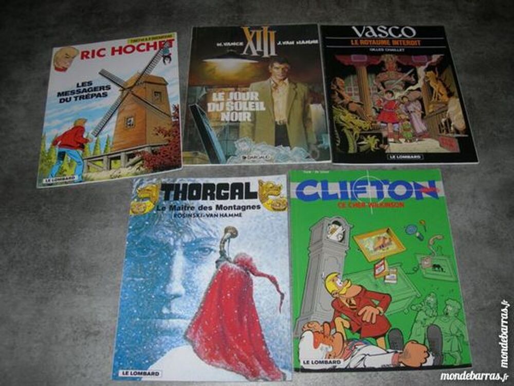 Lot de 5 BD souples en tr&egrave;s bon &eacute;tat Livres et BD