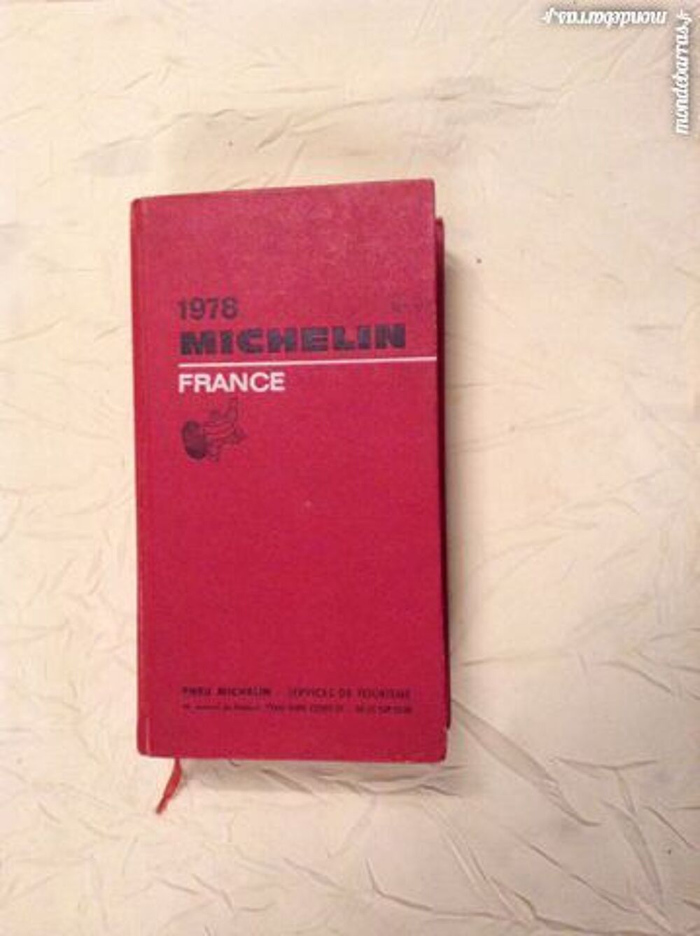 guide Michelin rouge 1978 