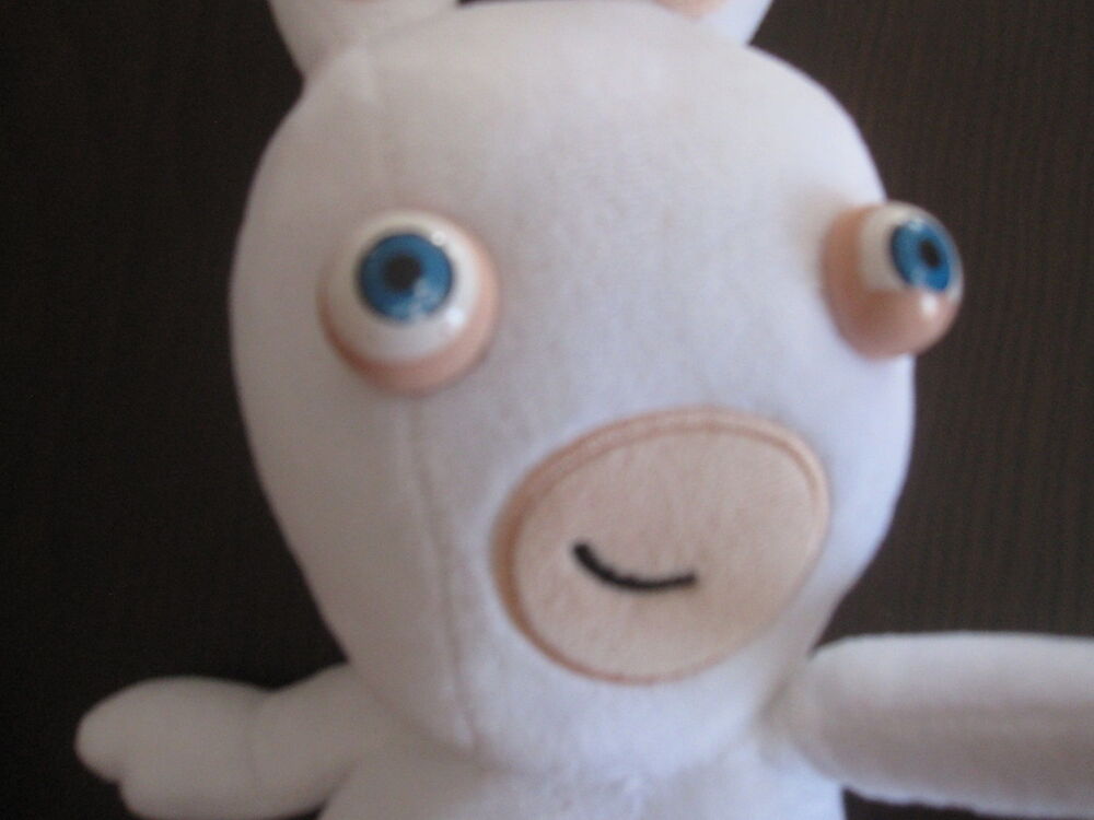 Peluche lapin cr&eacute;tin 30cm Jeux / jouets