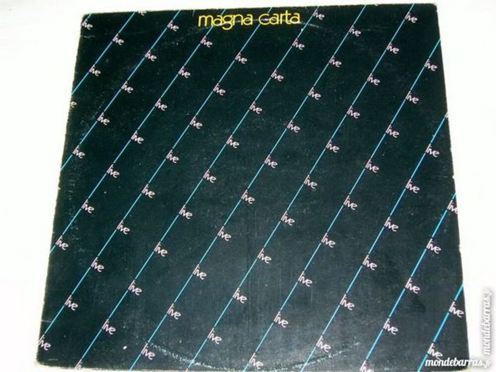 33 TOURS MAGNA CARTA Live CD et vinyles