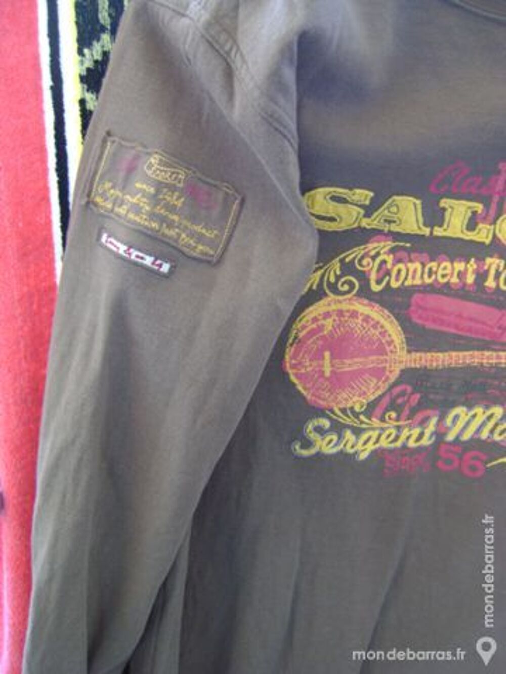 Tee shirt ml sergent major Vêtements enfants