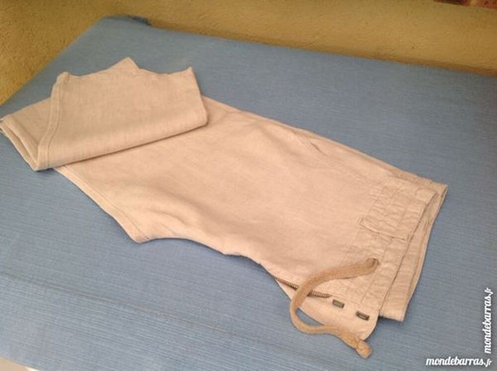 pantalon l&eacute;ger lin ZARA Vêtements