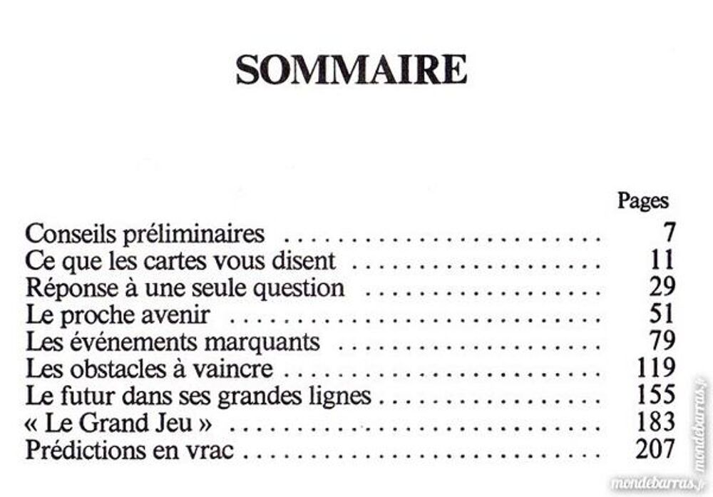 ABC de la CARTOMANCIE / Livres et BD