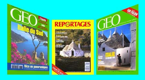 Italie du sud - g�o  / prixportcompris 12 Reims (51)