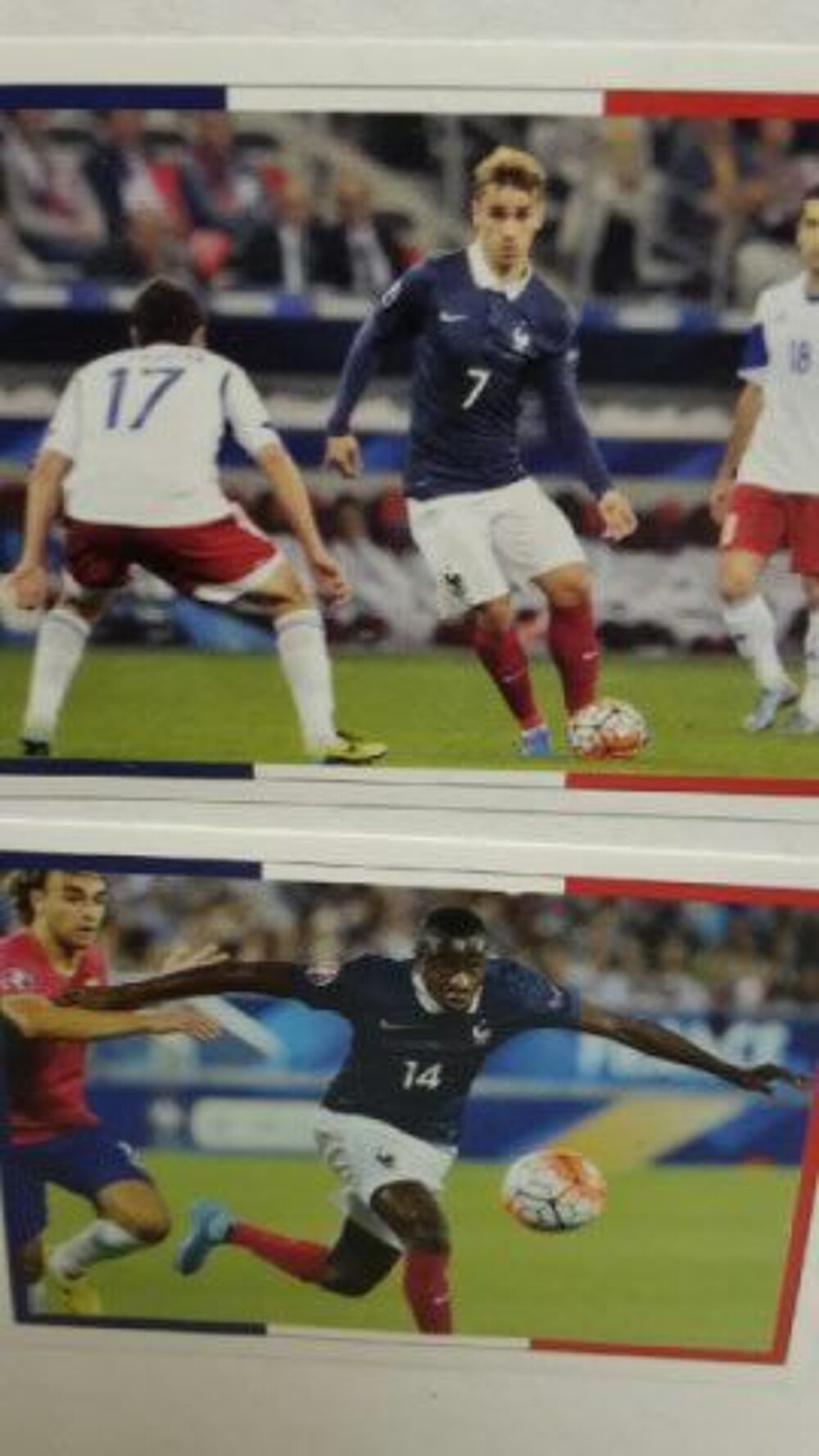 Cartes Foot Euro 2016 Panini Carrefour 
