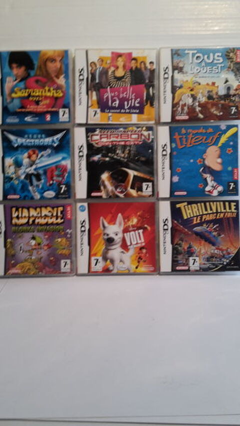 Jeux Nintendo DS - 01 12 Follainville-Dennemont (78)