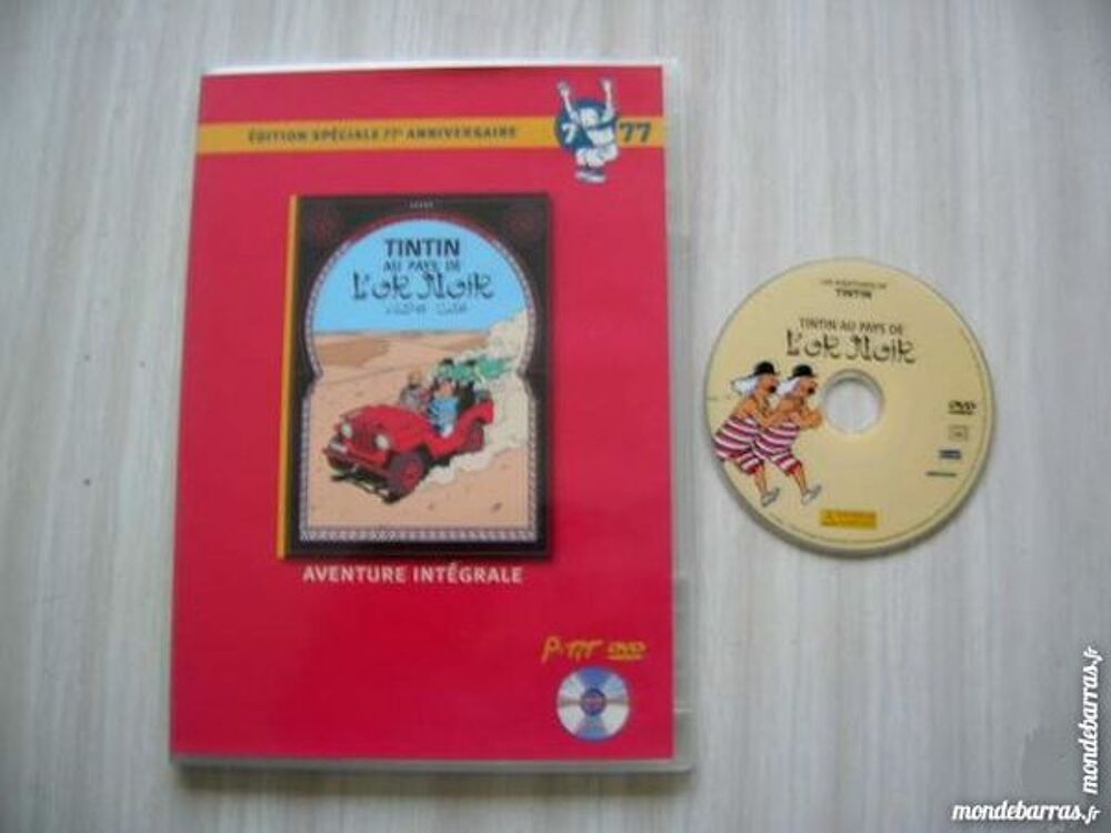 DVD TINTIN Au Pays de L'OR NOIR NEUF DVD et blu-ray