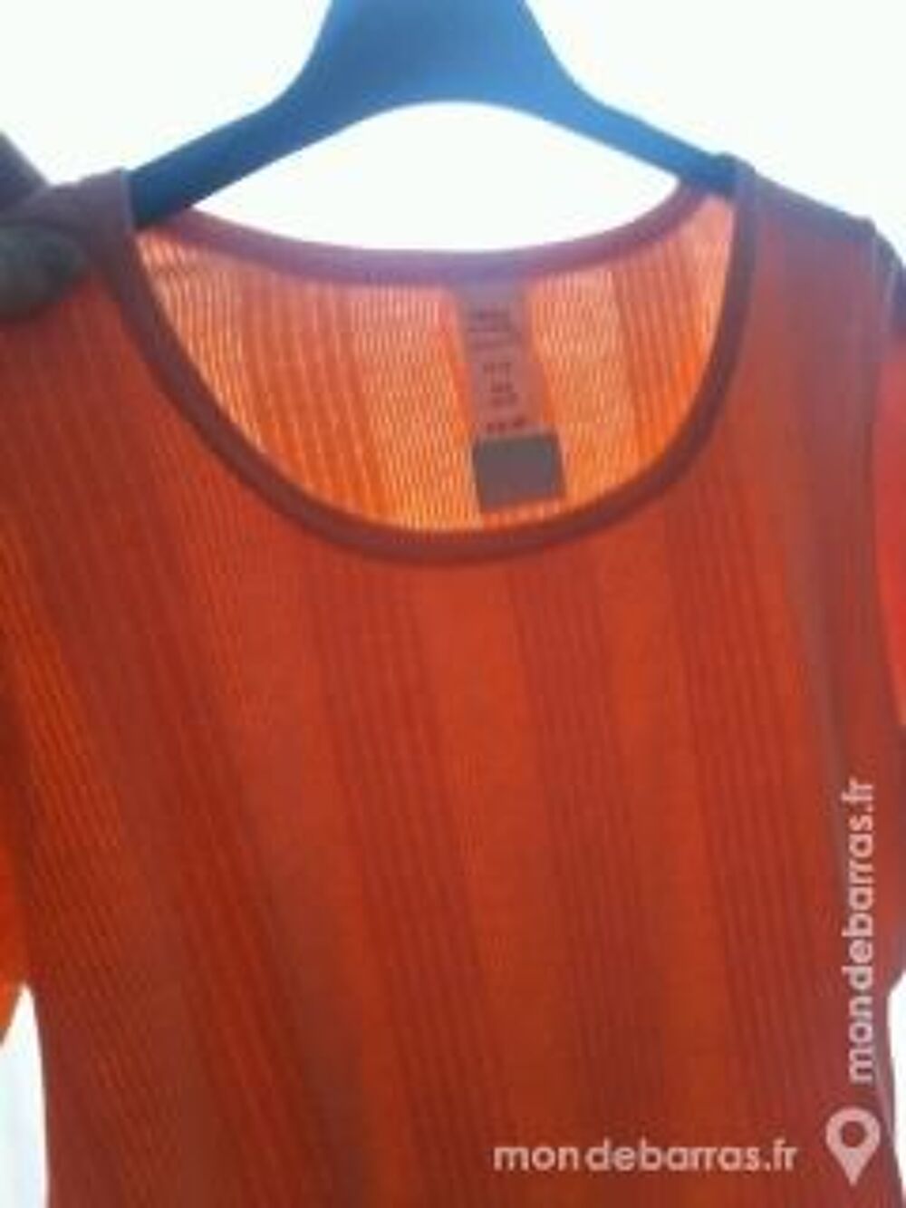 TEE SHIRT ORANGE JEAN DAVID NEUF Vêtements