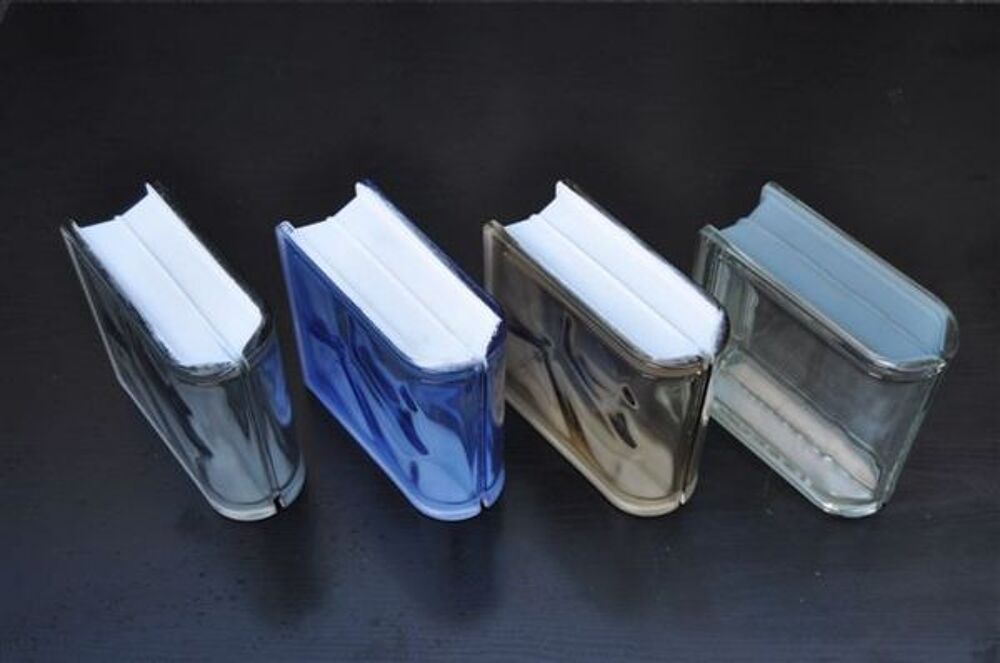 Briques de verre de terminaison/finition/bordure arrondie Bricolage