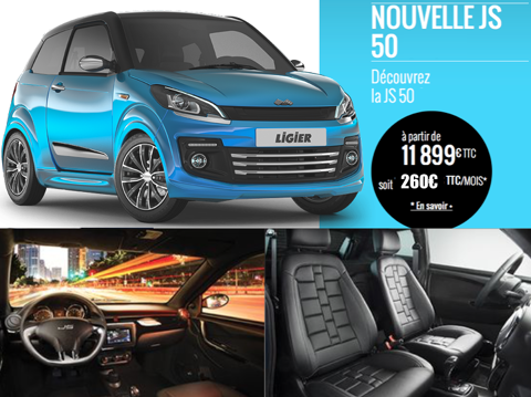 LIGIER Voiture sans permis  occasion Carrières-sous-Poissy 78955