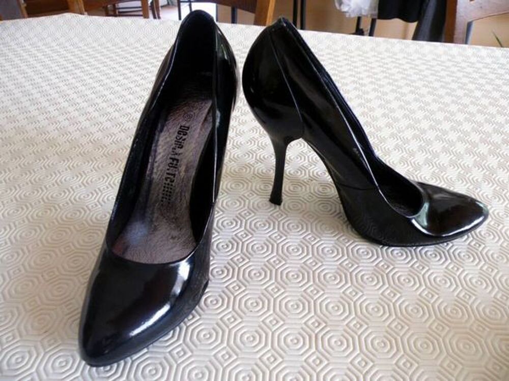 escarpins verni a talon de 10 cm f taille 39 Chaussures